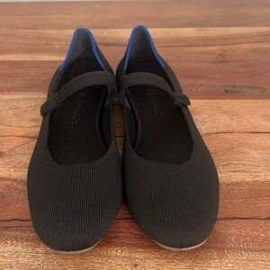 Rothy’s Stylish Black Mary Jane Flats